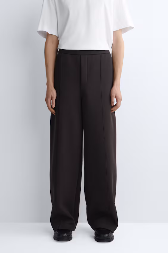 Брюки скруба прямого кроя