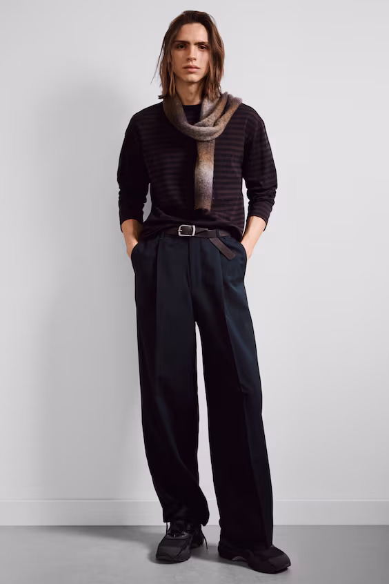 Брюки uno свободного кроя