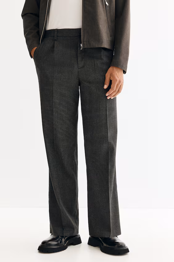 Брюки relaxed fit для делового стиля