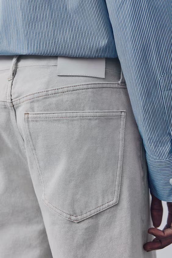 Джинсы loose twisted