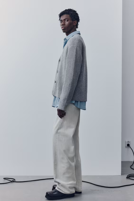 Джинсы loose twisted