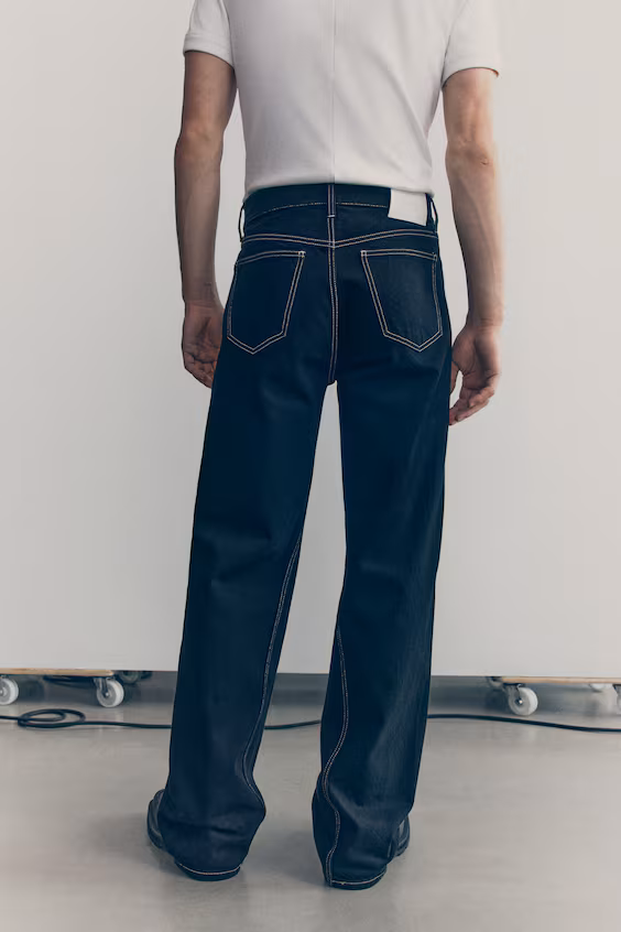 Джинсы loose twisted