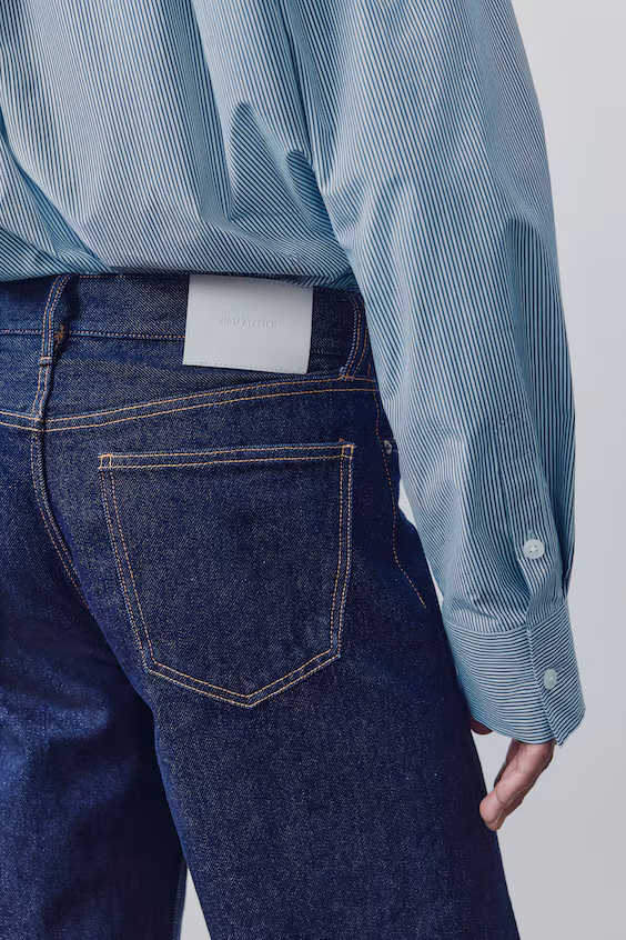 Джинсы свободного кроя loose twisted