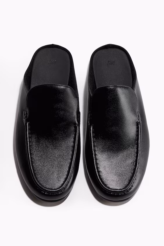 Тапочки с подкладкой из меха искусственного