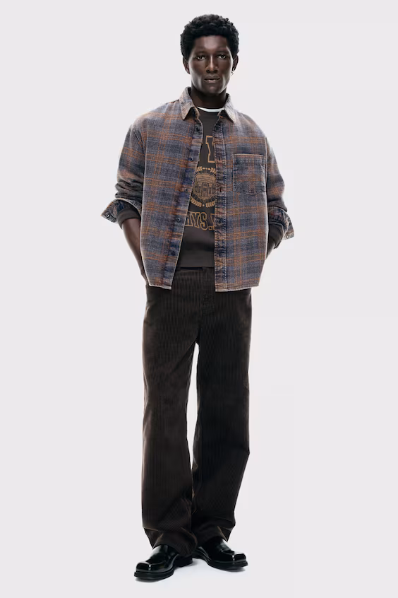 Рубашка relaxed fit