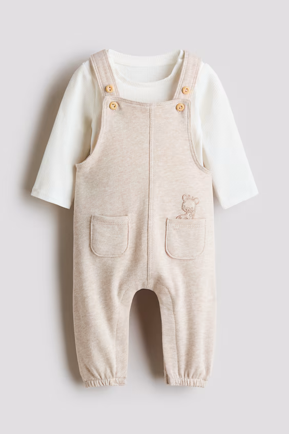 Костюм из 2 предметов из хлопка