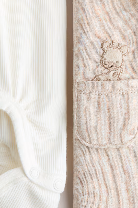 Костюм из 2 предметов из хлопка