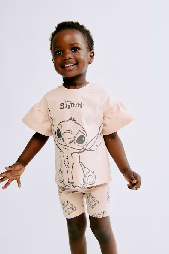 Набор из 2 предметов из хлопка с принтом h&m