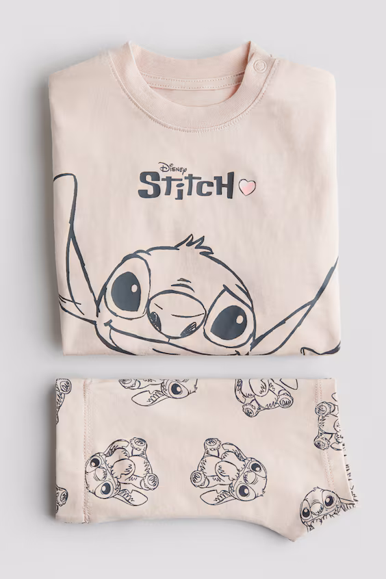 Набор из 2 предметов из хлопка с принтом h&m