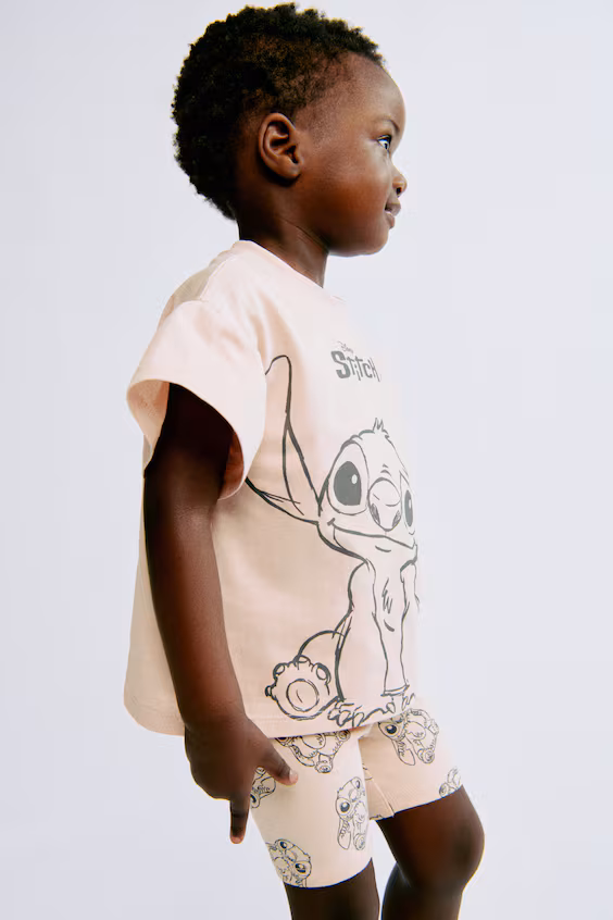 Набор из 2 предметов из хлопка с принтом h&m