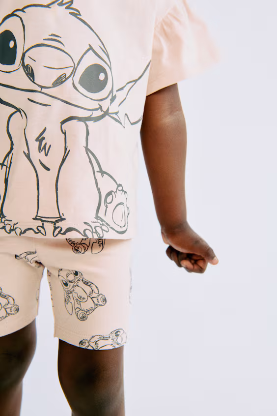 Набор из 2 предметов из хлопка с принтом h&m