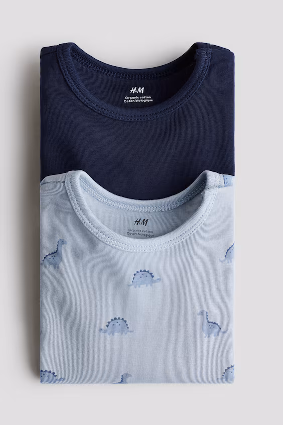 Пакет из 2 комбинезонов с длинными рукавами