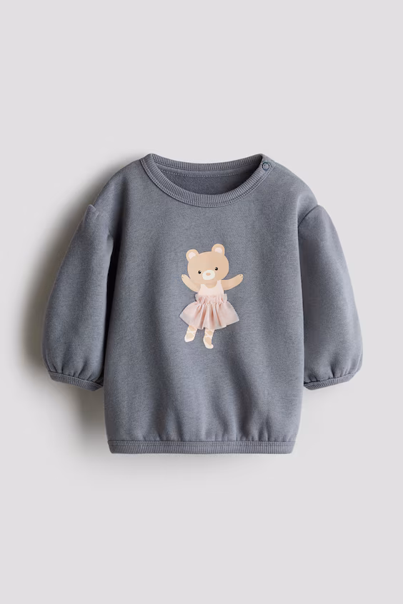 Толстовка с принтом