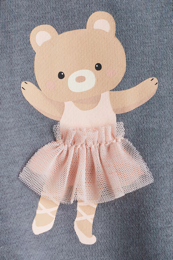 Толстовка с принтом