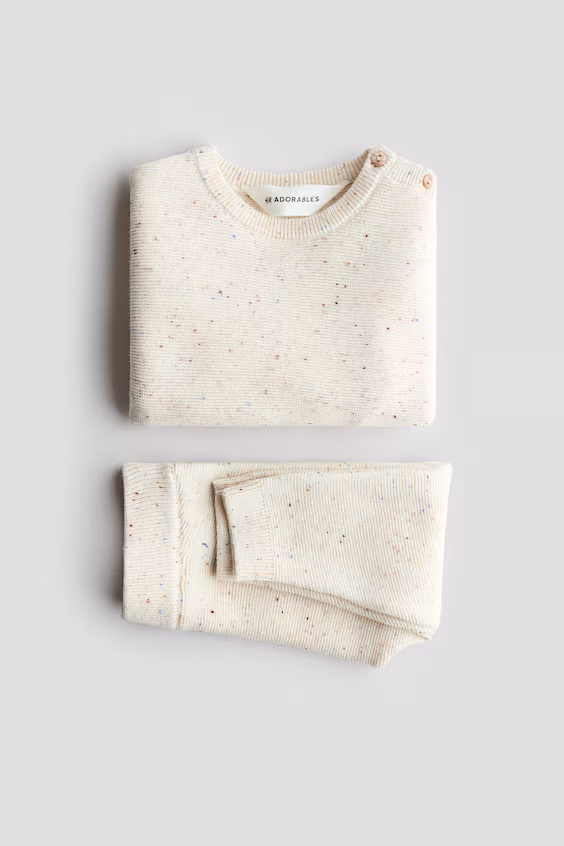 Набор из 2 предметов из тонкой хлопковой ткани