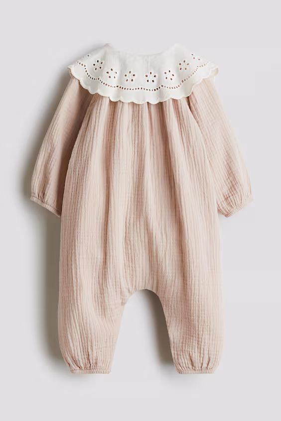 Комбинезон из хлопковой муслина