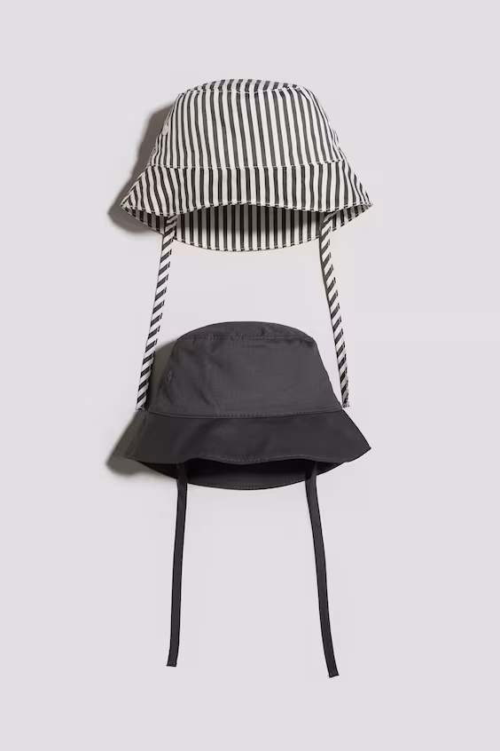 Набор из 2 хлопковых шляп