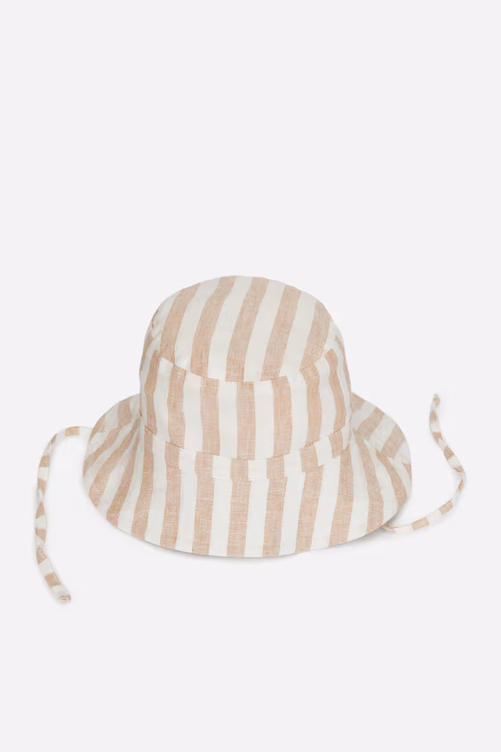 Хлопково-ленцовая шляпа для солнца