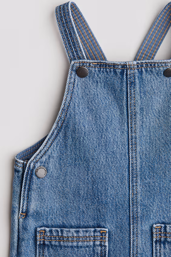 Джинсы-комбинезон из джинсы