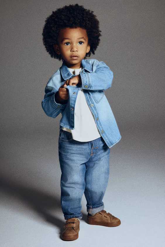 Джинсы из хлопка