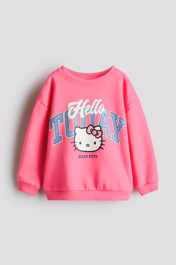Свитшот с принтом hello kitty