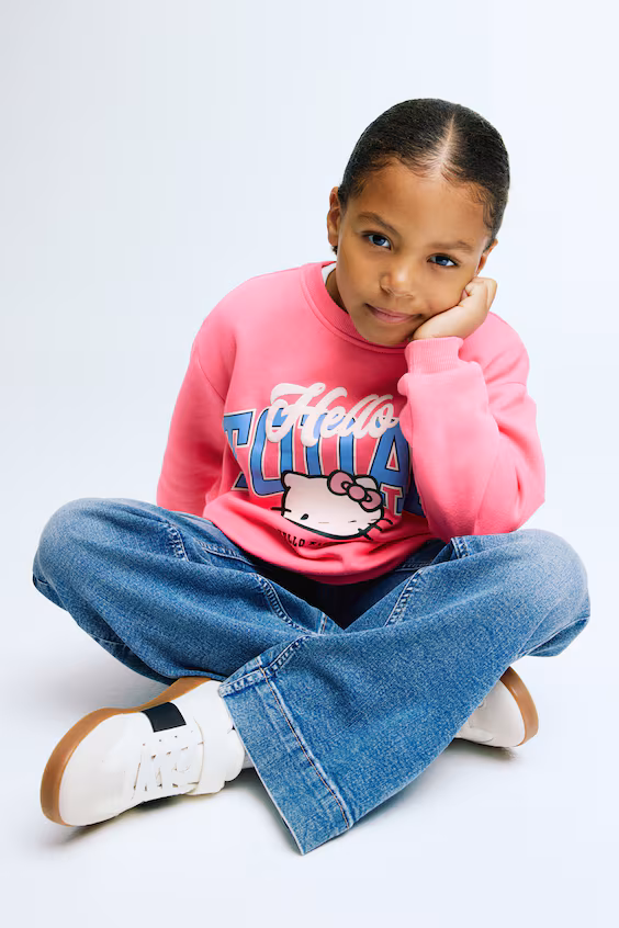 Свитшот с принтом hello kitty