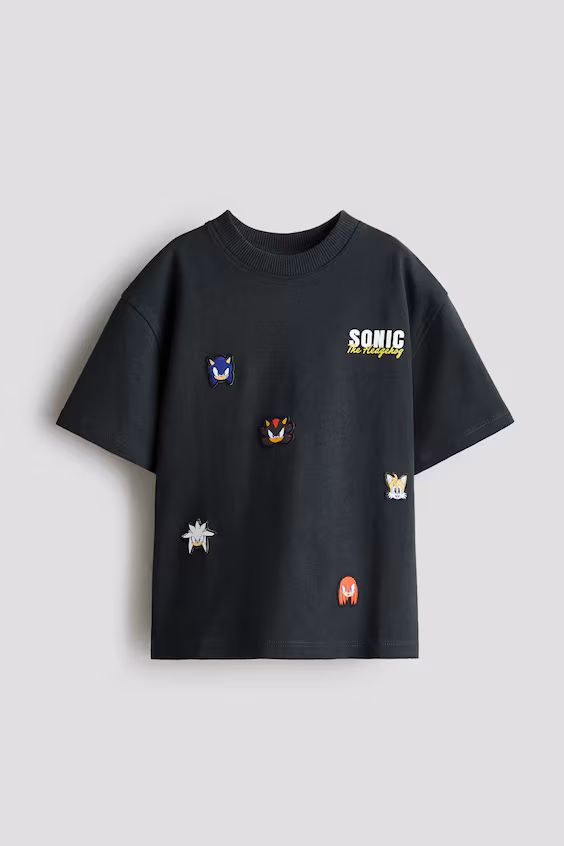 Футболка оверсайз с принтом