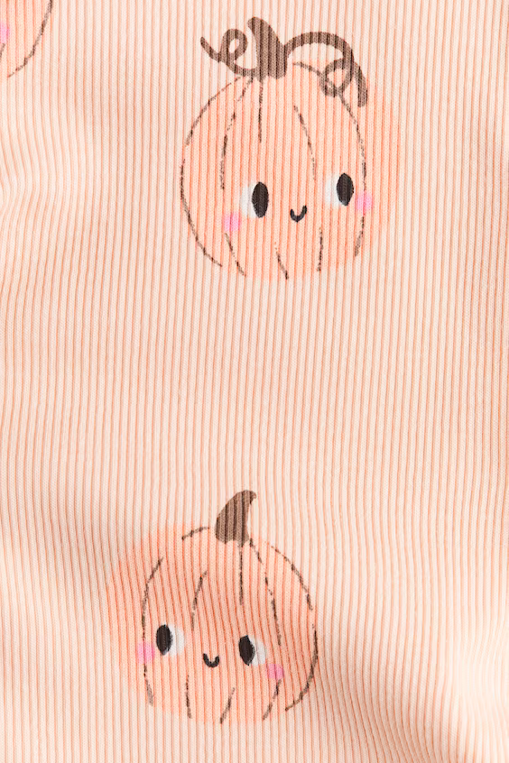 Рифленые леггинсы из хлопка