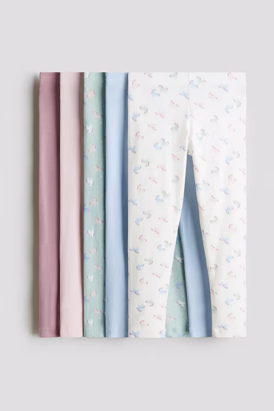 Пакет из 5 леггинсов из хлопка