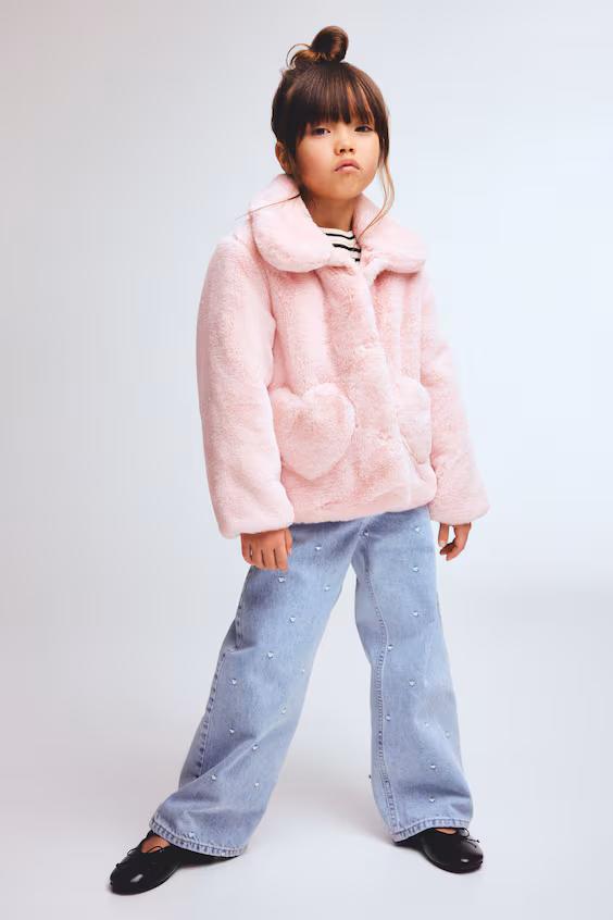 Пушистый пальто