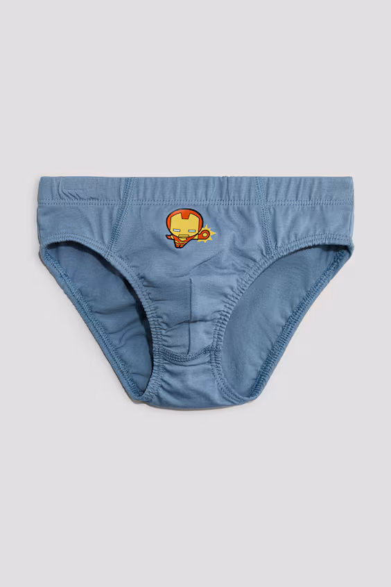Набор из 5 детских трусов с принтом мальчиков