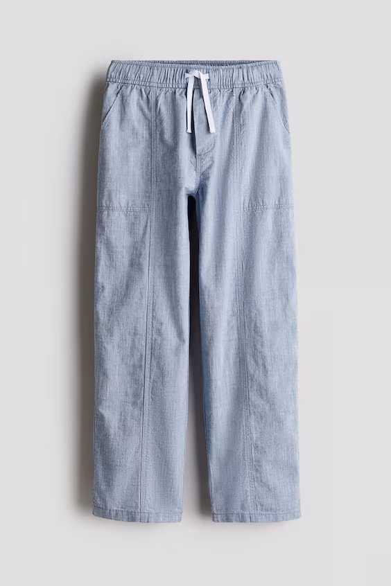 Джоггеры из поплина