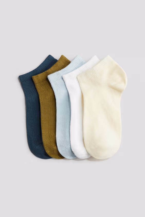Набор из 5 пар носков до щиколотки