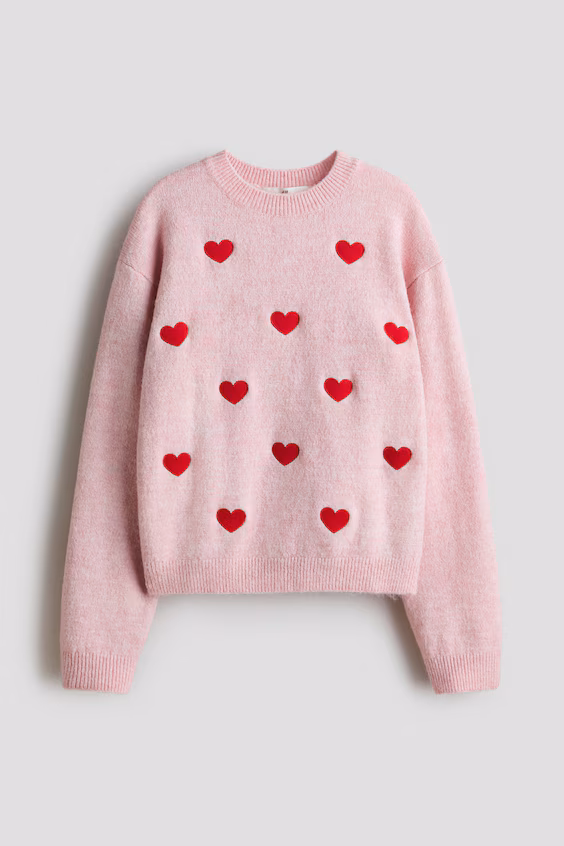 Свитер из трикотажа