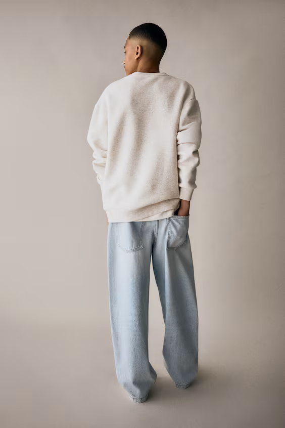 Джинсы baggy fit