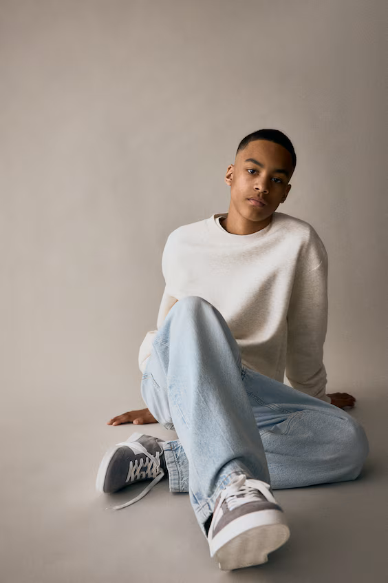 Джинсы baggy fit