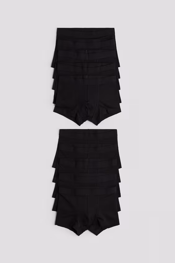 Набор из 10 штук боксеров из хлопка