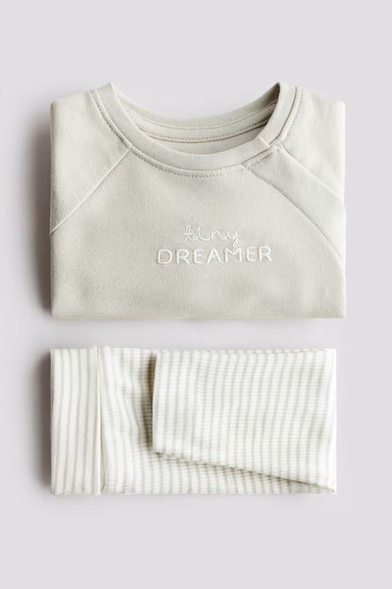 Комплект из 2 предметов из хлопка