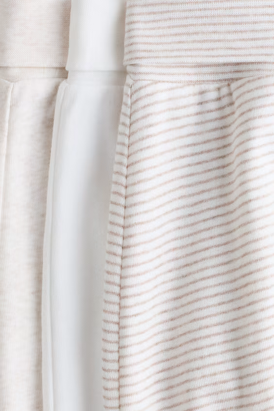 Набор из 3 брюк с отворачивающимся поясом