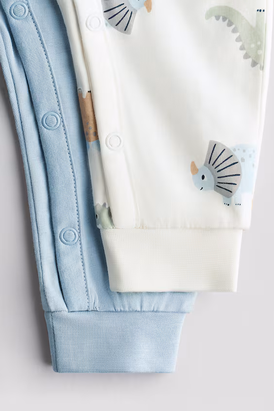 Набор из 2 пижам в хлопке с принтом