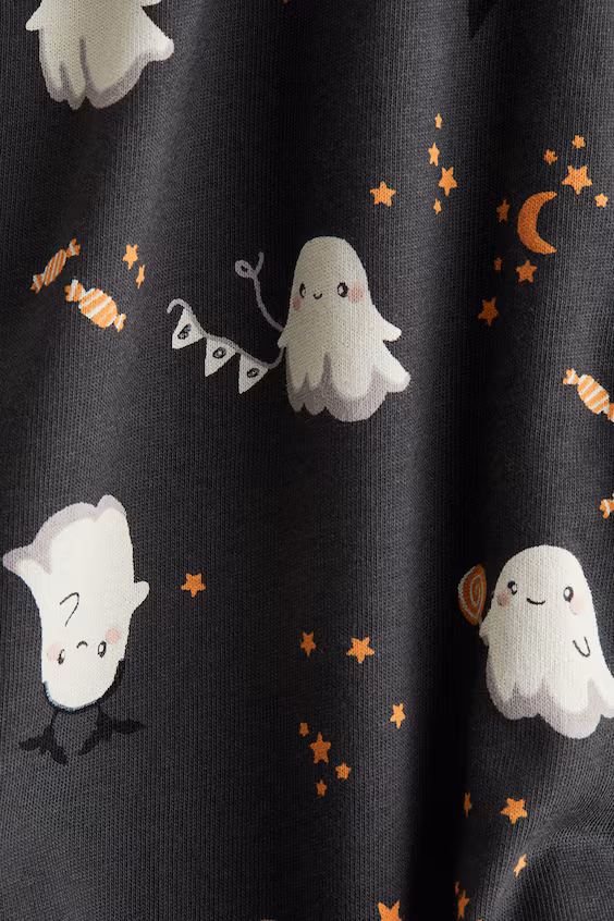 Пижама с принтом на весь костюм