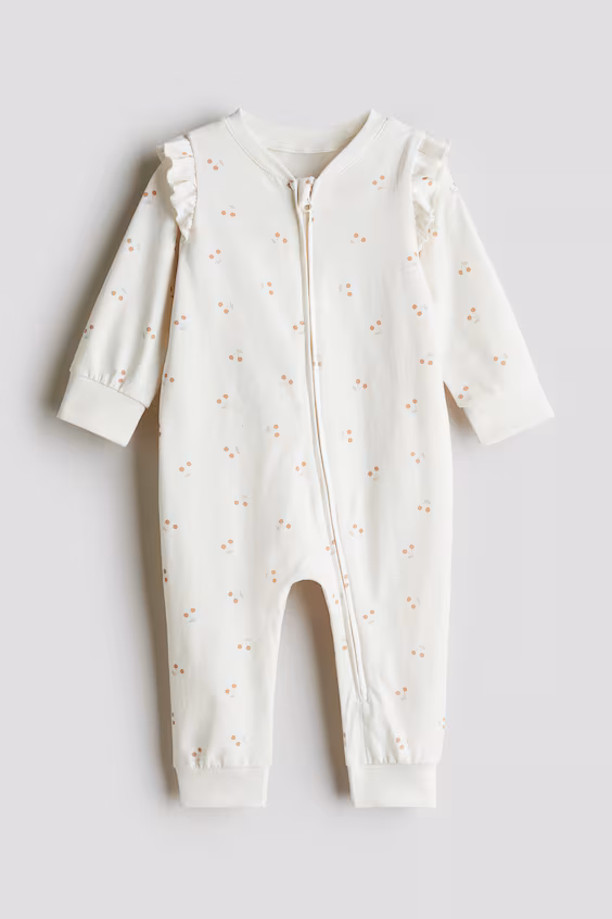 Пижама полный рост с принтом