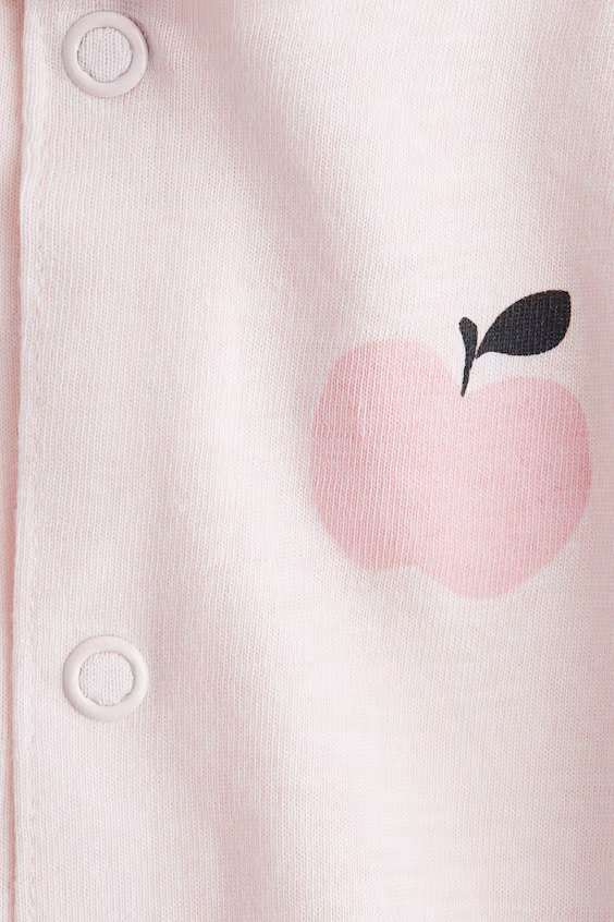 Пижама из 2-х штук на все тело из хлопка