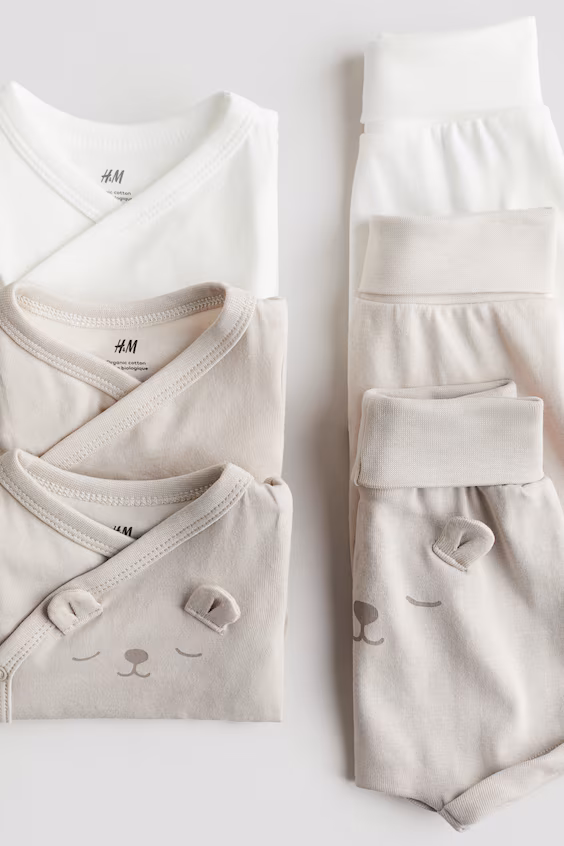 Набор из 6 предметов из джерси