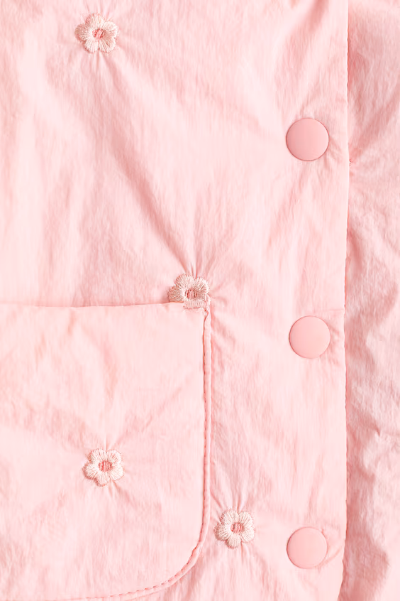 Куртка с вышитыми деталями