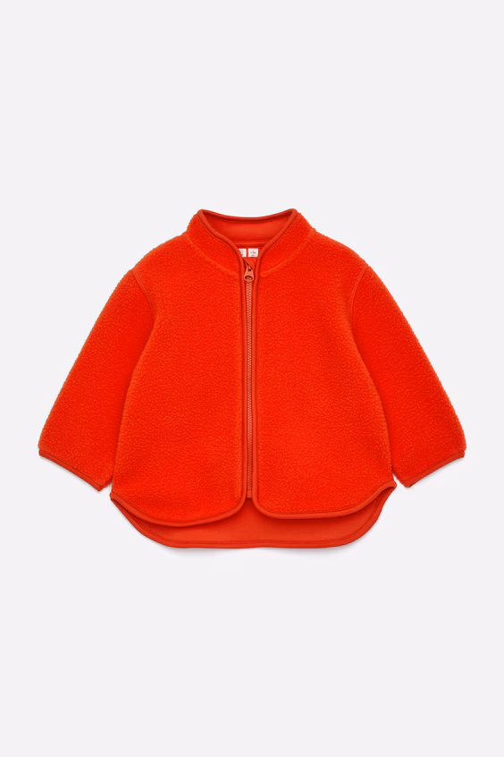 Флисовое пальто