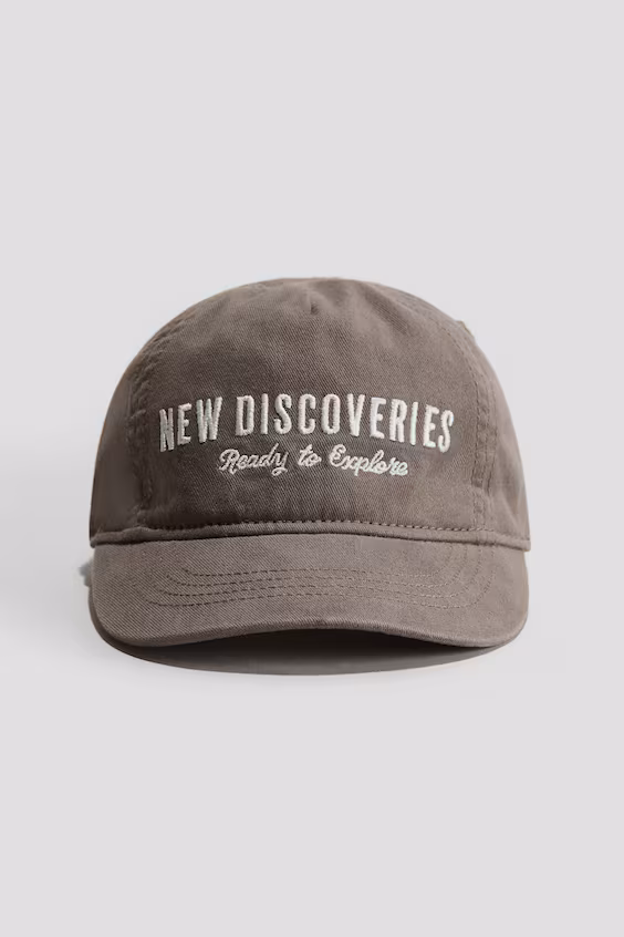 Бейсболка из хлопка