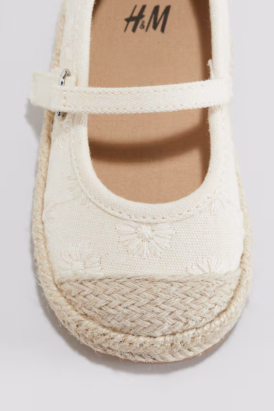 Туфли мэри джейн в стиле эспадрильи