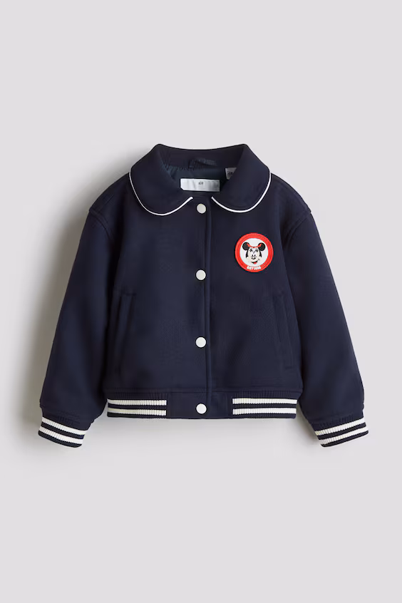 Бейсбольная куртка из войлока