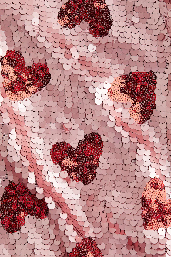 Куртка с пайетками